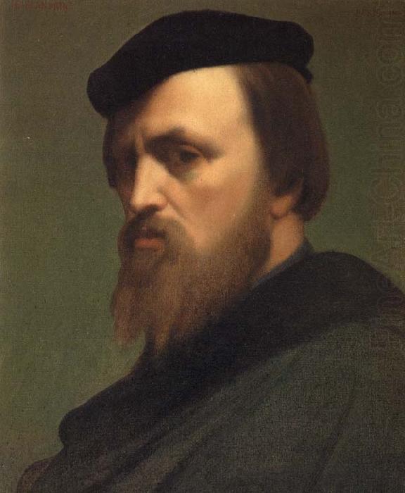 Self-Portrait, Hippolyte Flandrin